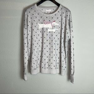 LC Lauren Conrad Winter Weenie Dog Pajama Set - XXL